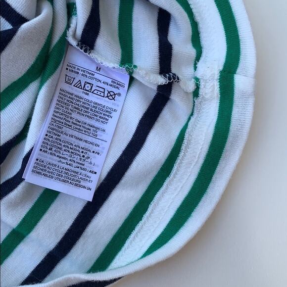GAP Tee striped + EXPRESS pants mint green bundle - Picture 5 of 8